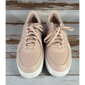 Nike WMNS Air Force 1 Platform DJ9946-602 Pink Oxford/light soft pink Size 11.5